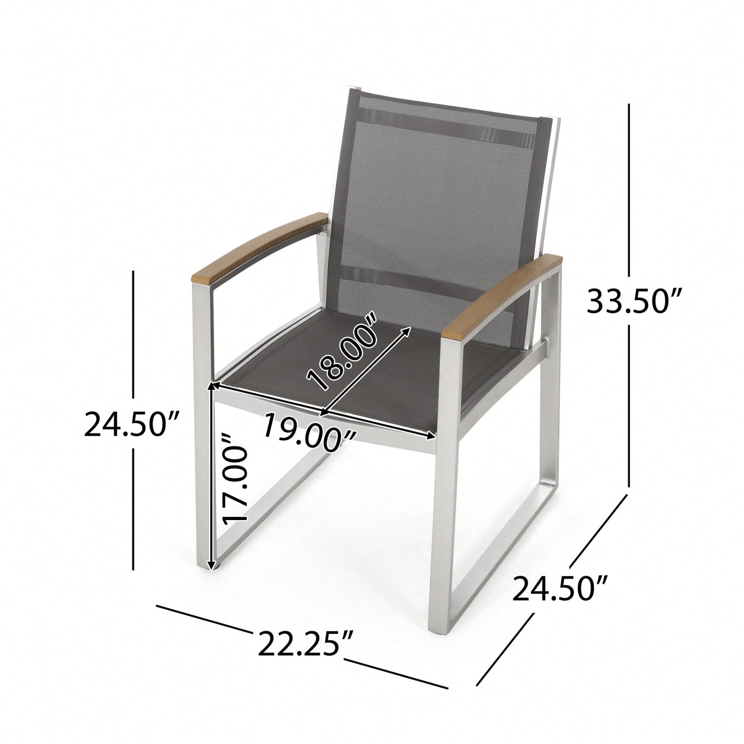 Elegant Upholstered Dining Chair With Stylish Design And Comfortable Seating