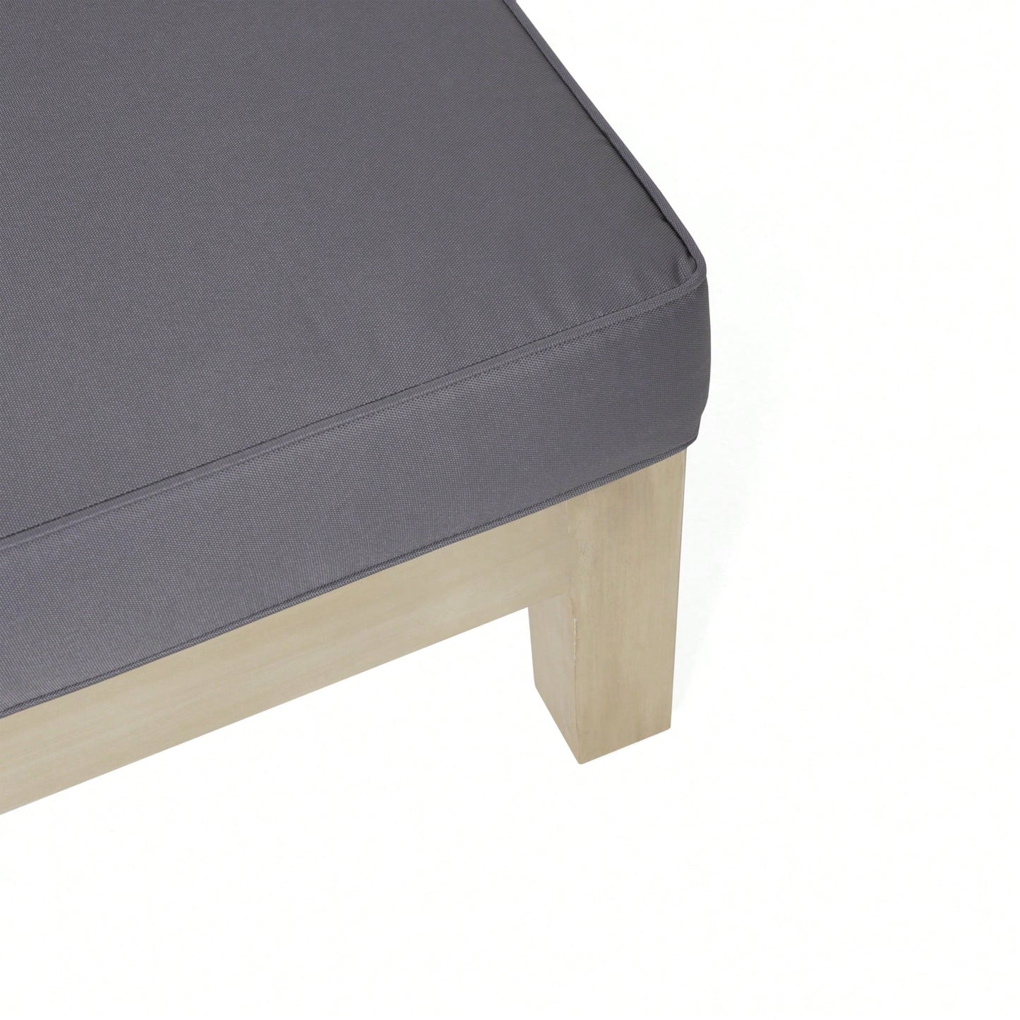Light Grey X-Back Corner Chair For Stylish Living Spaces