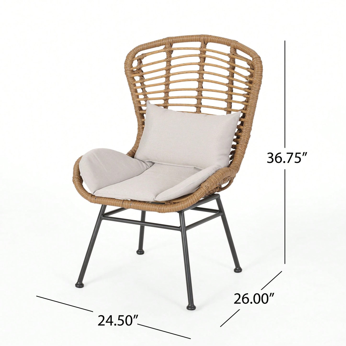 Elegant Upholstered Accent Chair For Living Room And Home Decor