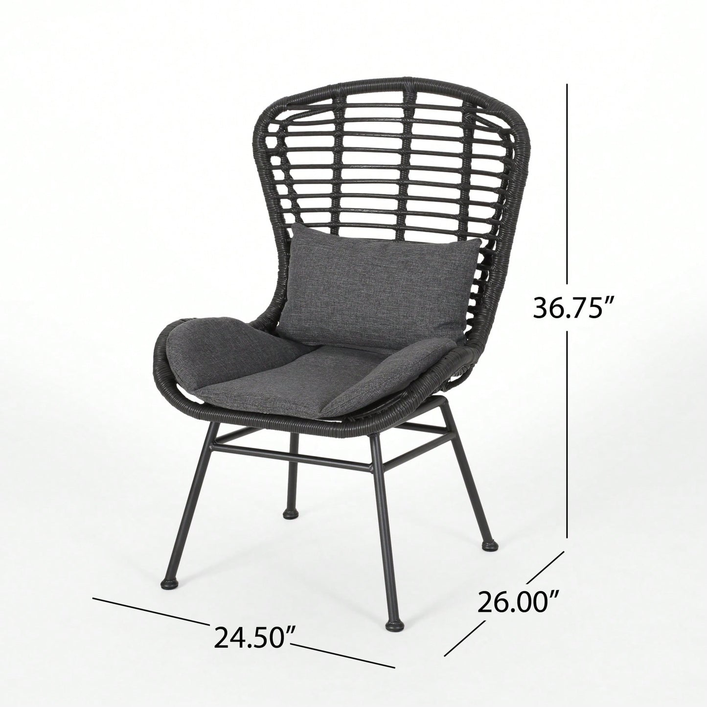 Elegant Upholstered Accent Chair For Living Room And Home Decor