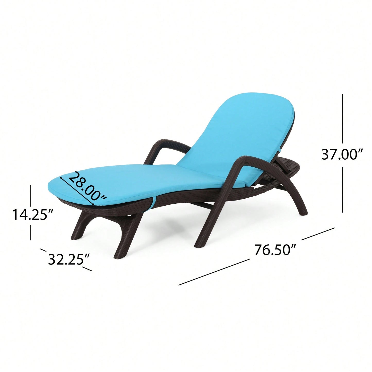 Comfortable Chaise Lounge With Soft Cushion For Relaxation And Style