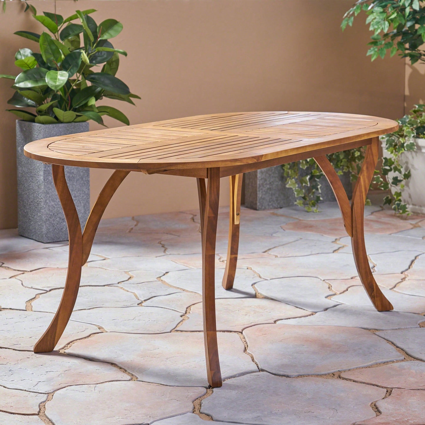 Elegant 70 Inch Acacia Wood Dining Table For Modern Homes