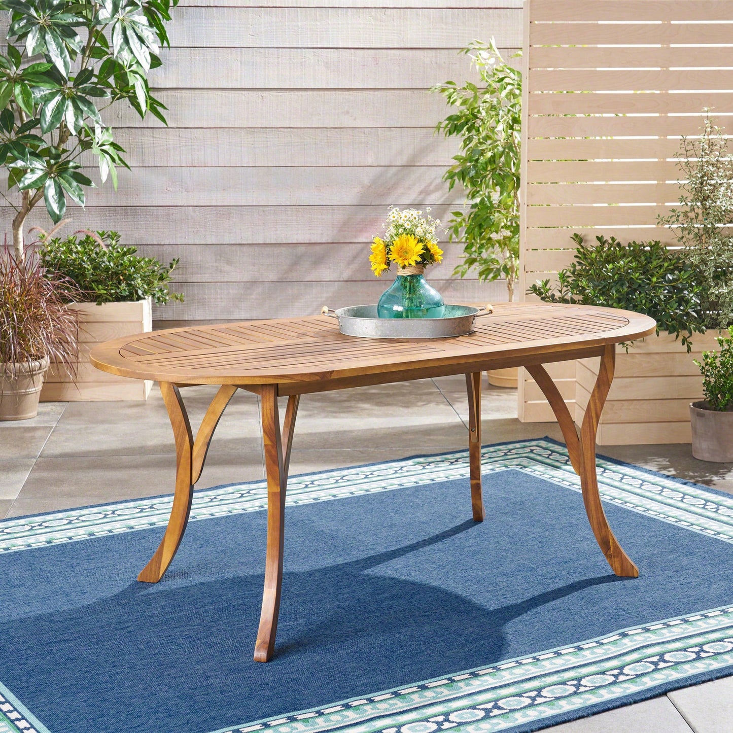 Elegant 70 Inch Acacia Wood Dining Table For Modern Homes
