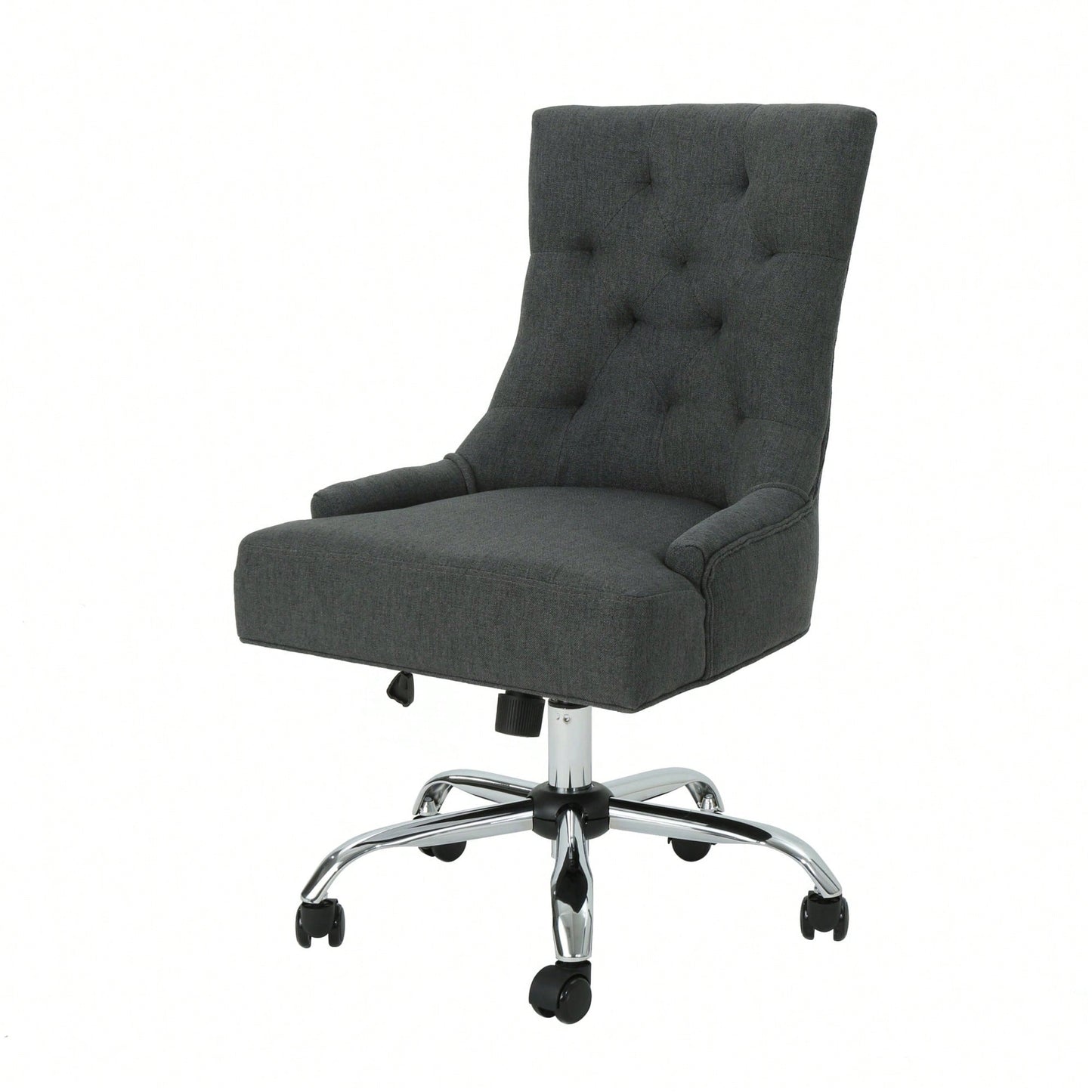 Ergonomic Adjustable Office Chair With Lumbar Support And Breathable Mesh Back