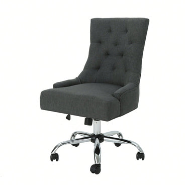Ergonomic Adjustable Office Chair With Lumbar Support And Breathable Mesh Back
