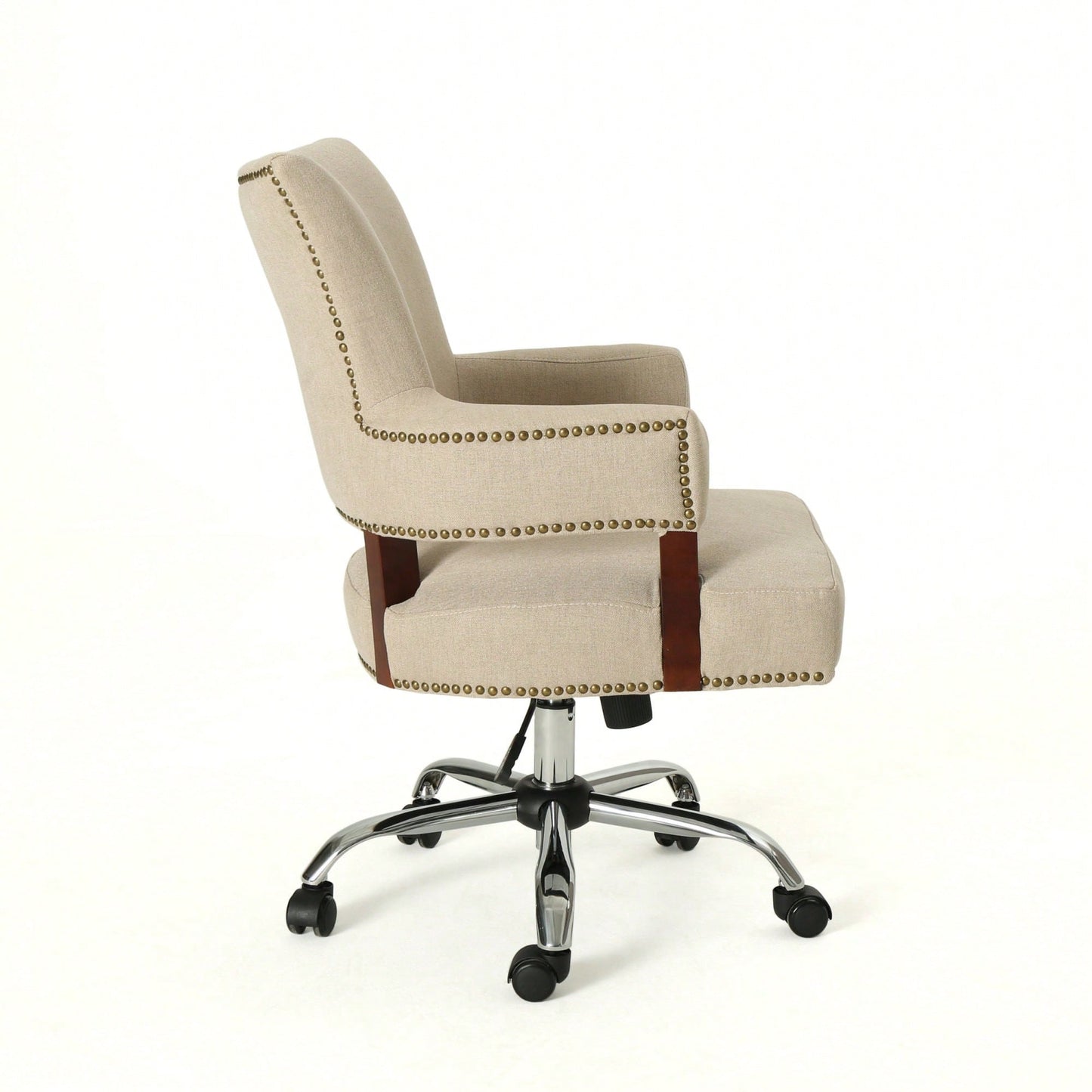 Ergonomic Adjustable Office Chair With Lumbar Support And Breathable Mesh Back