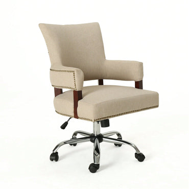 Ergonomic Adjustable Office Chair With Lumbar Support And Breathable Mesh Back