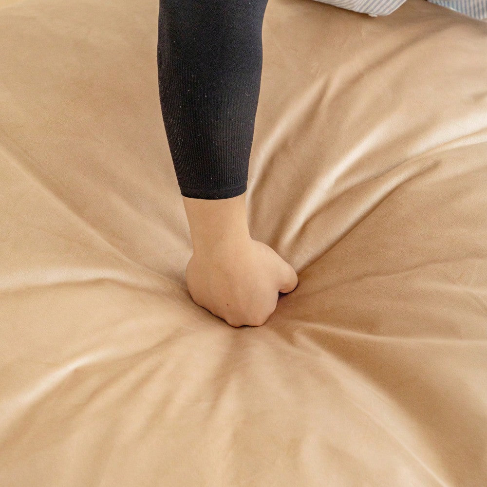 Giant 5 Foot Memory Foam Bean Bag Chair For Adults With Soft Microfiber Cover