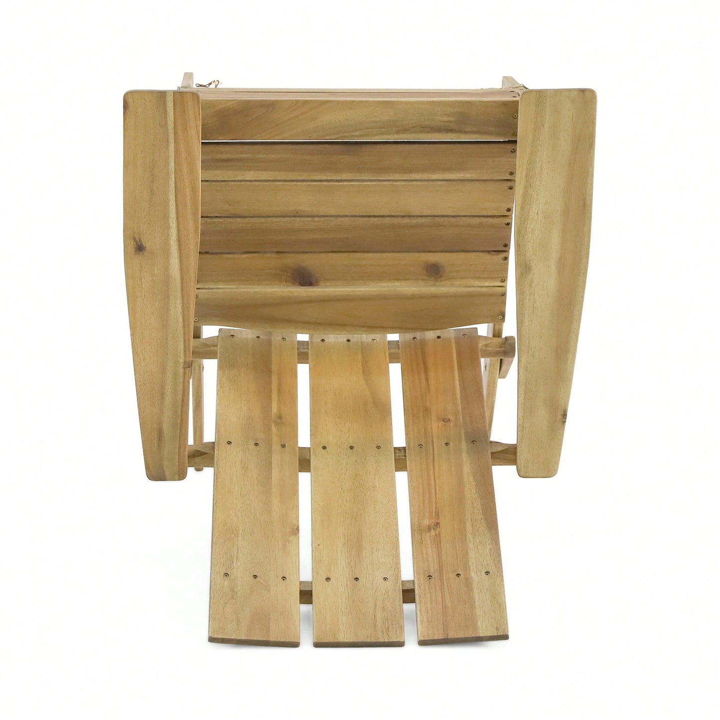 Comfortable Foldable Adirondack Chair For Outdoor Relaxation And Space-Saving Convenience