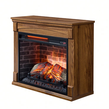 28 Inch Electric Fireplace Media Entertainment Center For Cozy Living Spaces