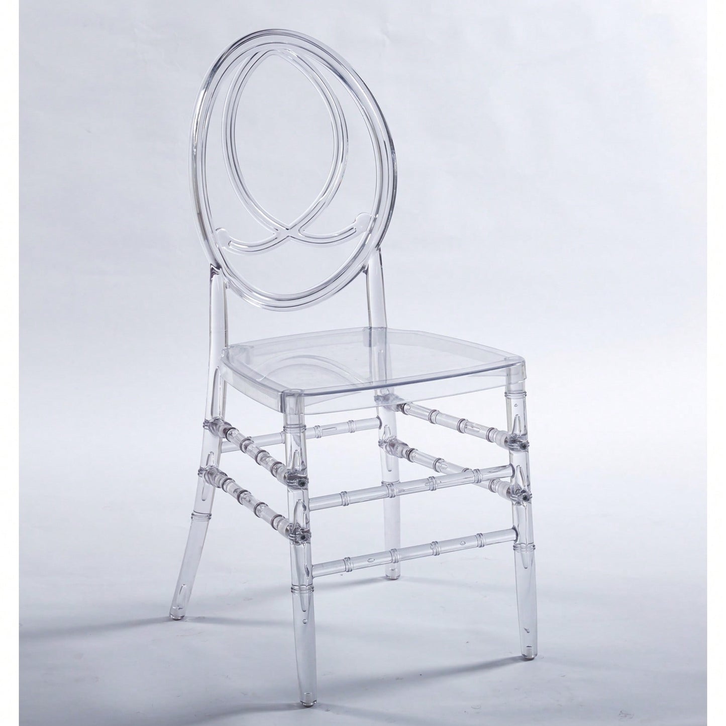 Set Of 4 Modern Plastic Seat Dining Chairs For Stylish Home Decor
