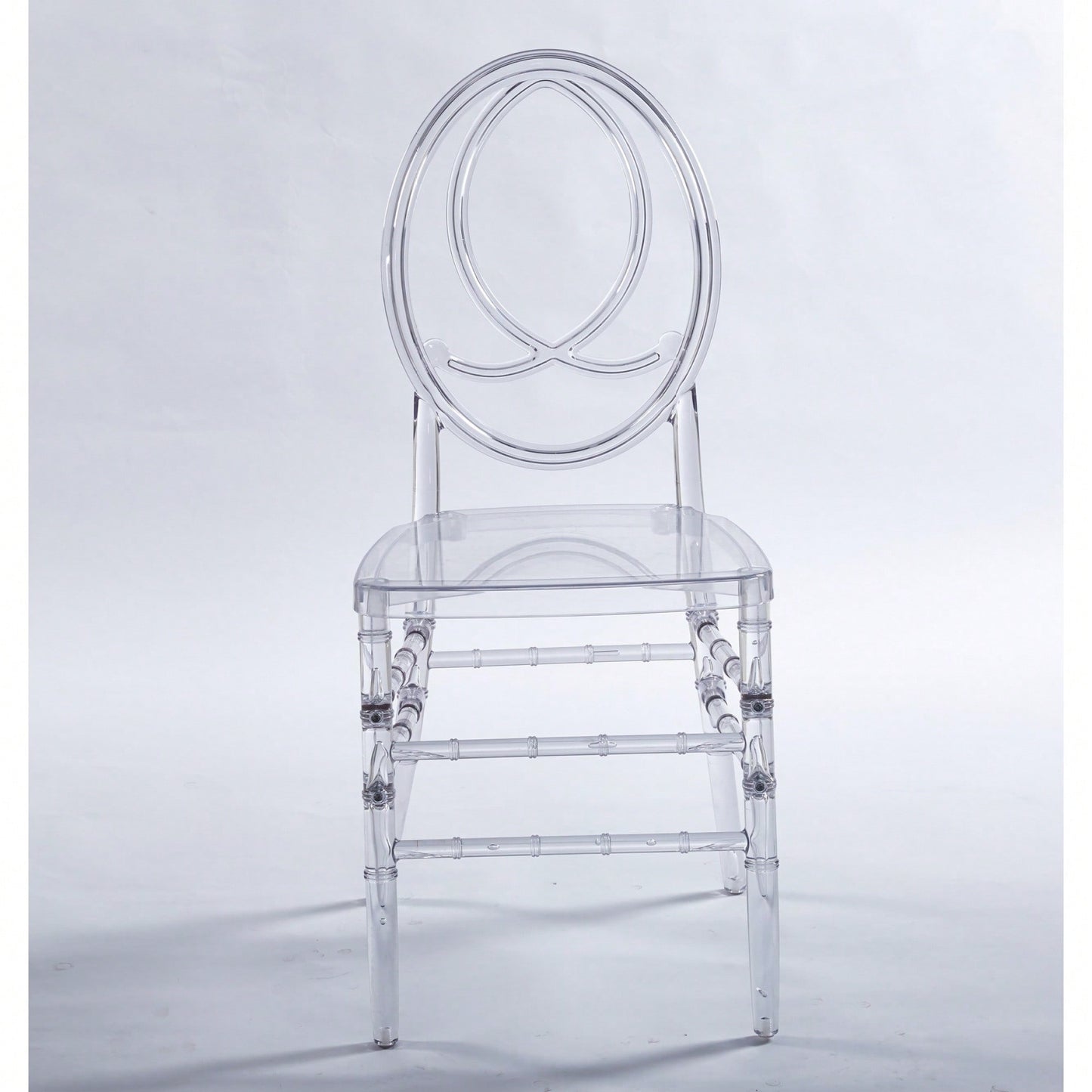 Set Of 4 Modern Plastic Seat Dining Chairs For Stylish Home Decor