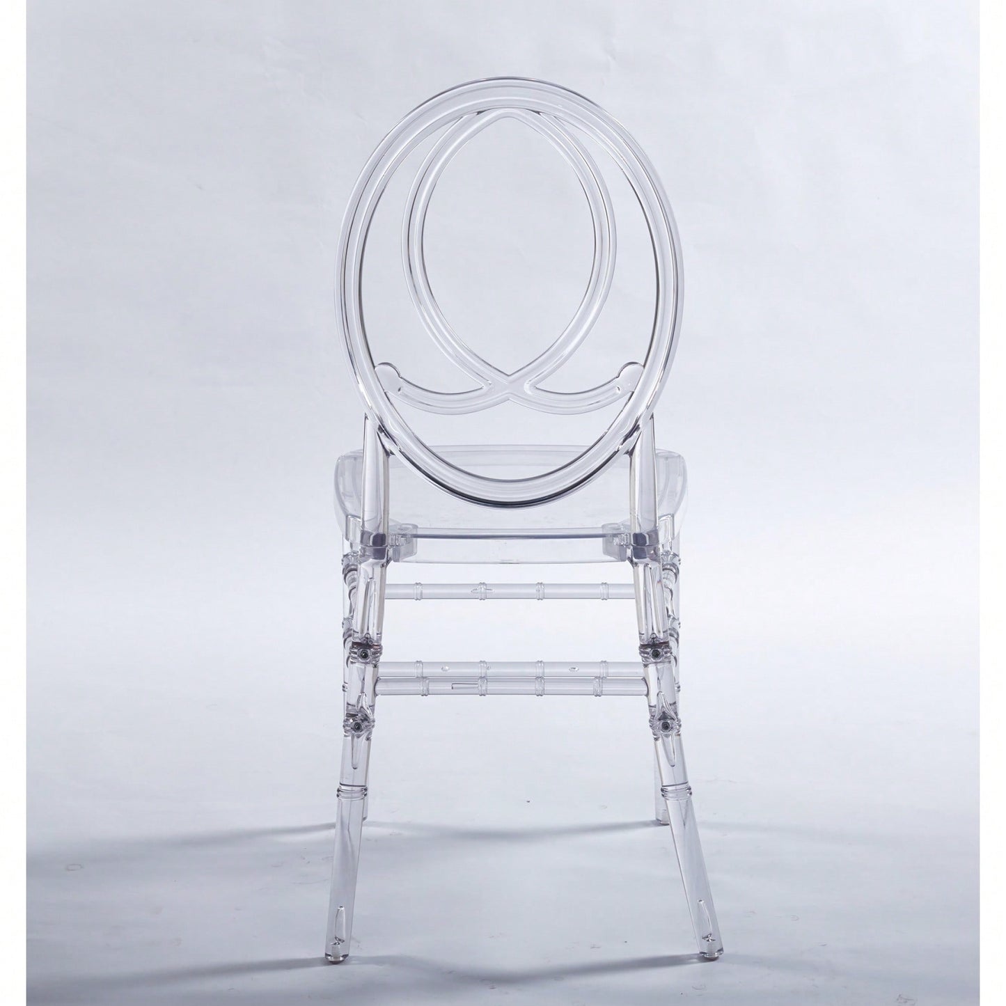 Set Of 4 Modern Plastic Seat Dining Chairs For Stylish Home Decor