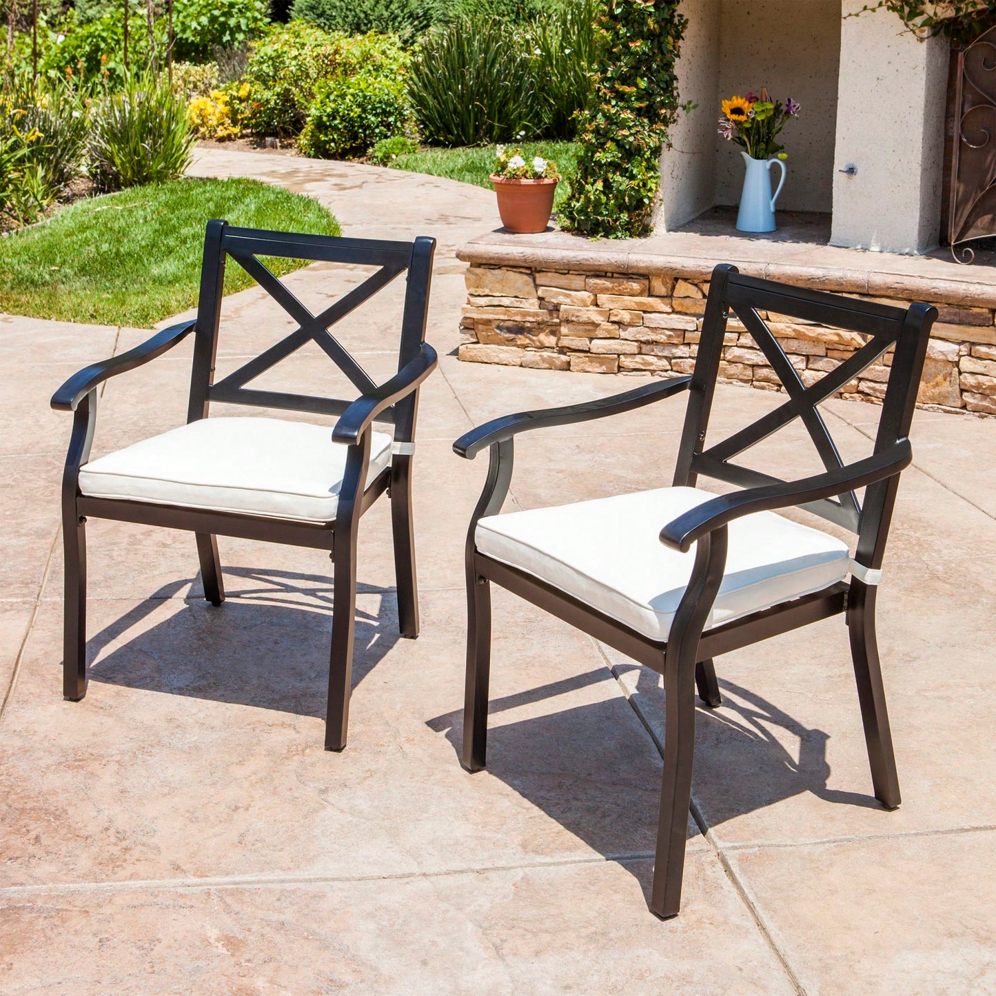 Elegant Two-Piece Dining Chair Set For Modern Home Decor