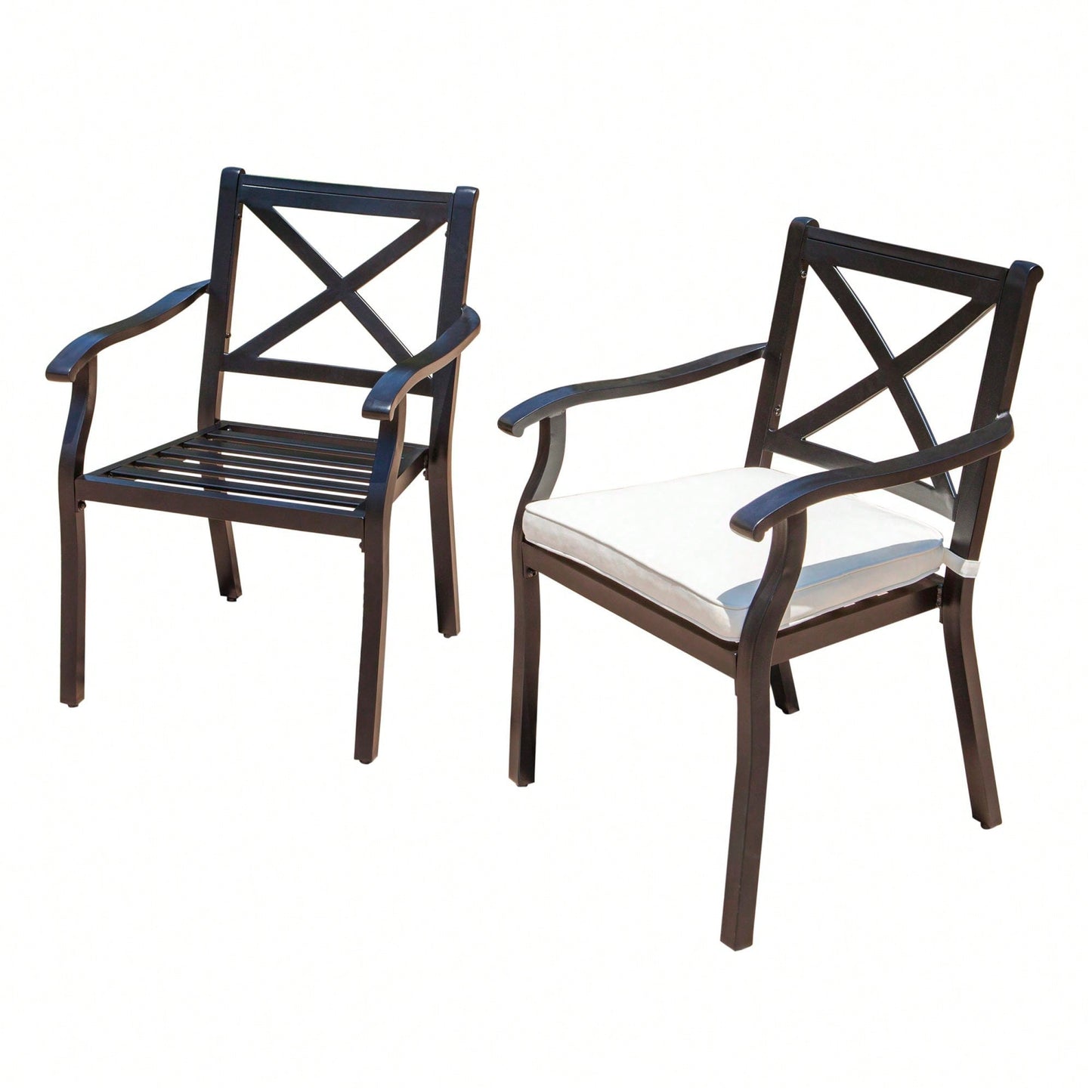 Elegant Two-Piece Dining Chair Set For Modern Home Decor