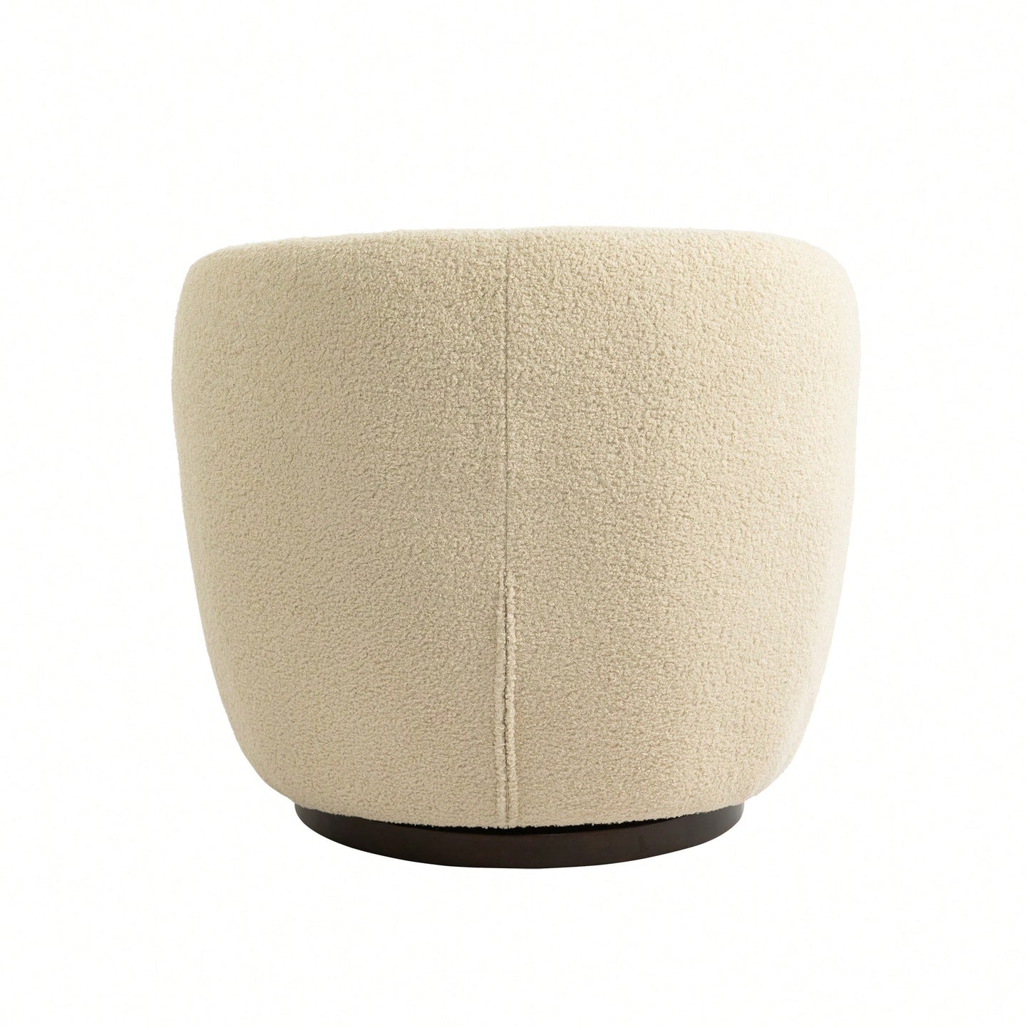 Modern Upholstered Swivel Barrel Armchair With Storage In Dark Green Teddy Fabric For Living Room Bedroom Office And Reading Spaces
