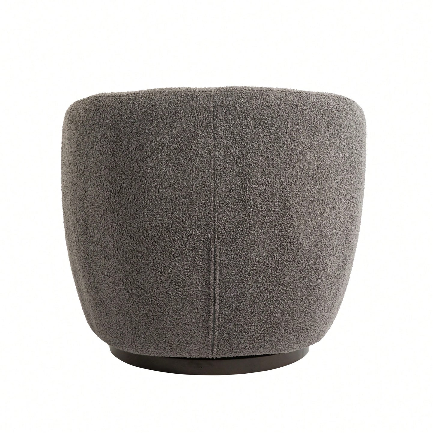 Modern Upholstered Swivel Barrel Armchair With Storage In Dark Green Teddy Fabric For Living Room Bedroom Office And Reading Spaces