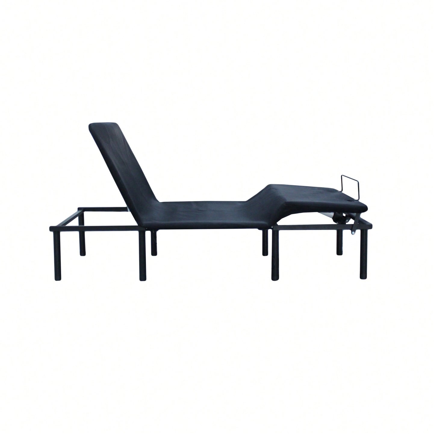 Motorized Adjustable Bed Base With Three Fold Design For Head And Foot Incline Easy Assembly