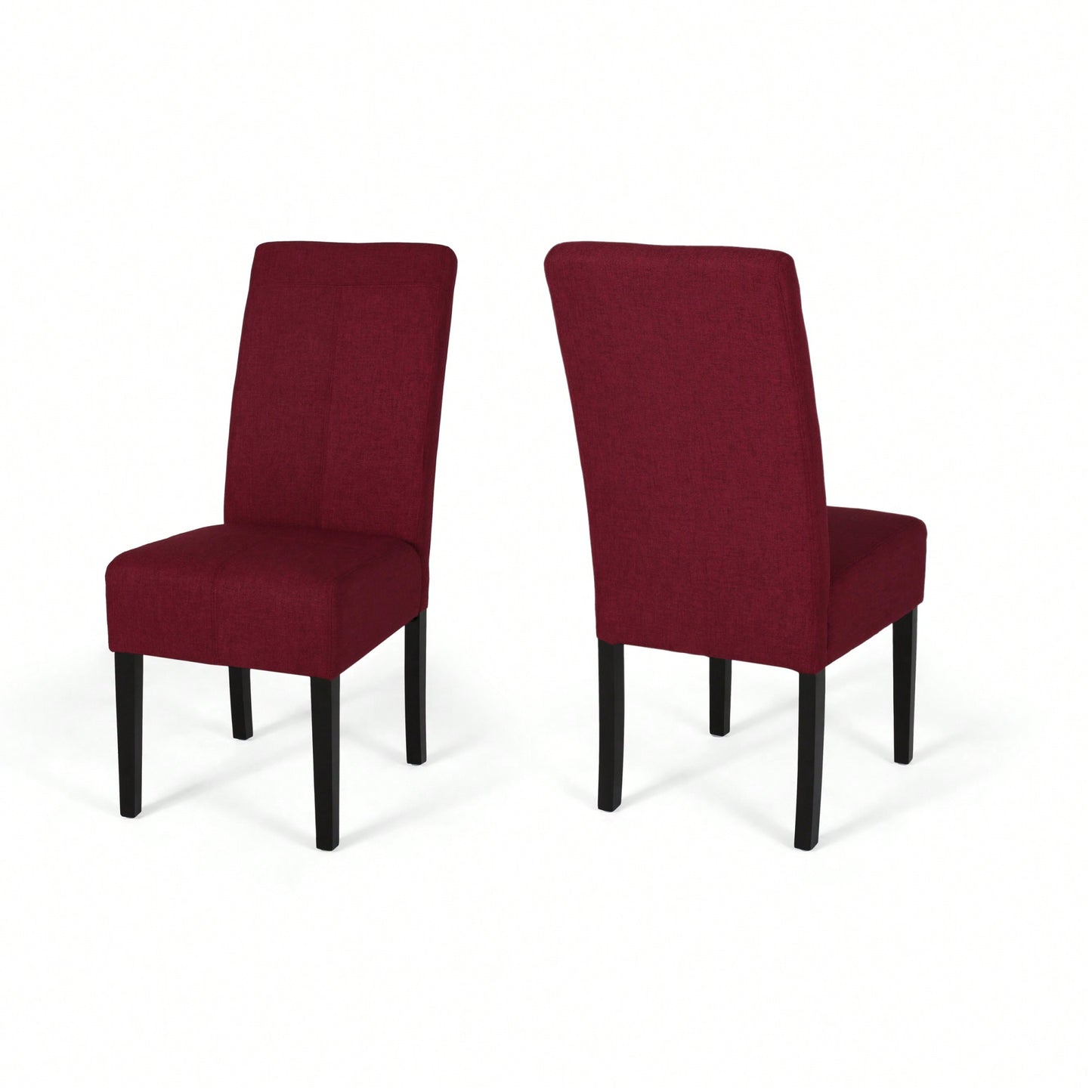 Set Of 2 Modern KD Dining Chairs For Stylish Home Decor