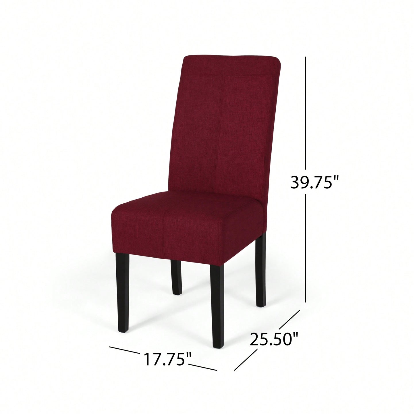 Set Of 2 Modern KD Dining Chairs For Stylish Home Decor