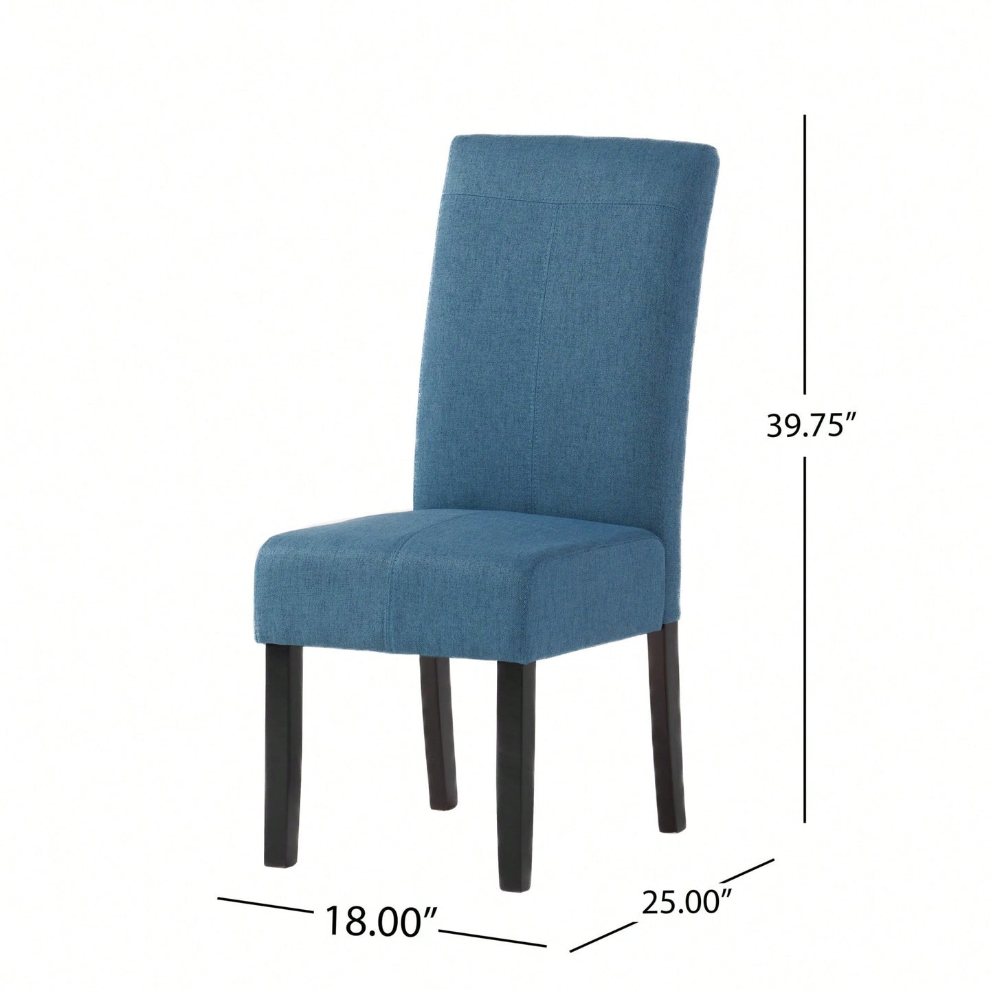 Set Of 2 Modern KD Dining Chairs For Stylish Home Decor