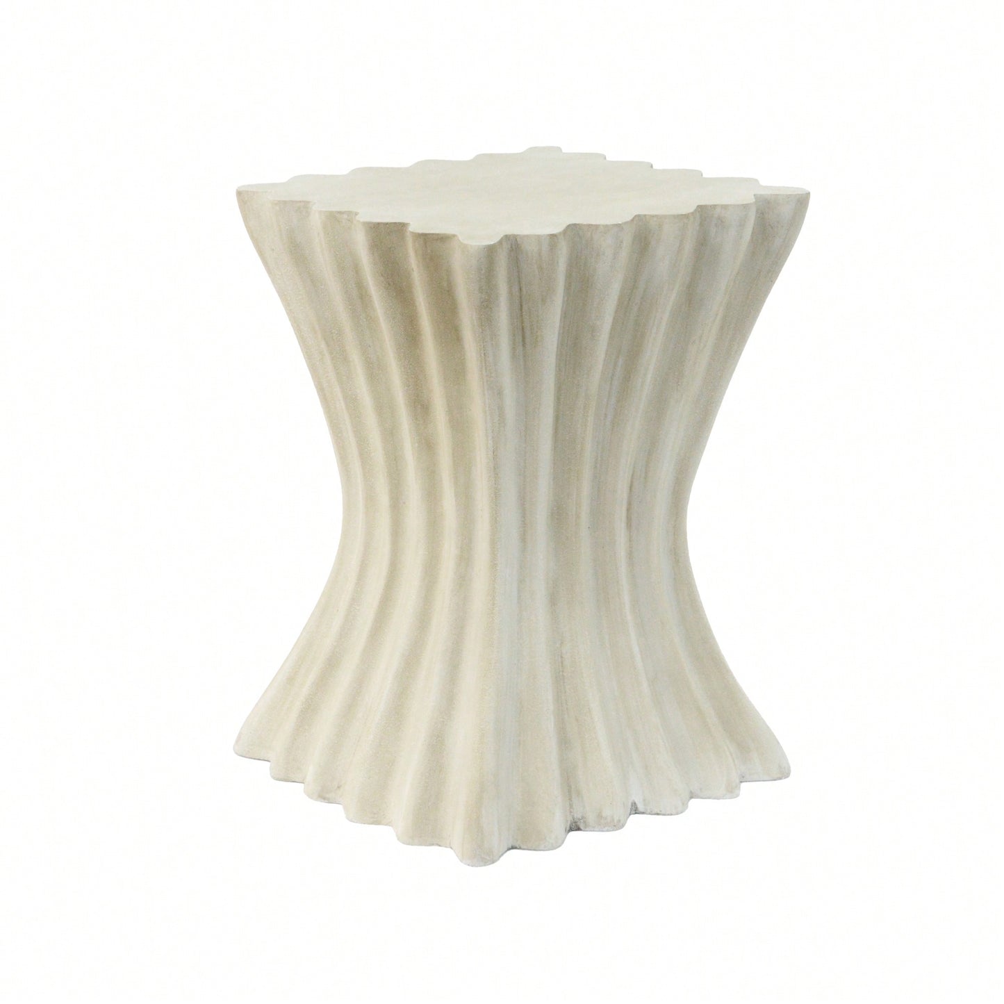 Archaistic Wavy Side Table For Modern Living Spaces