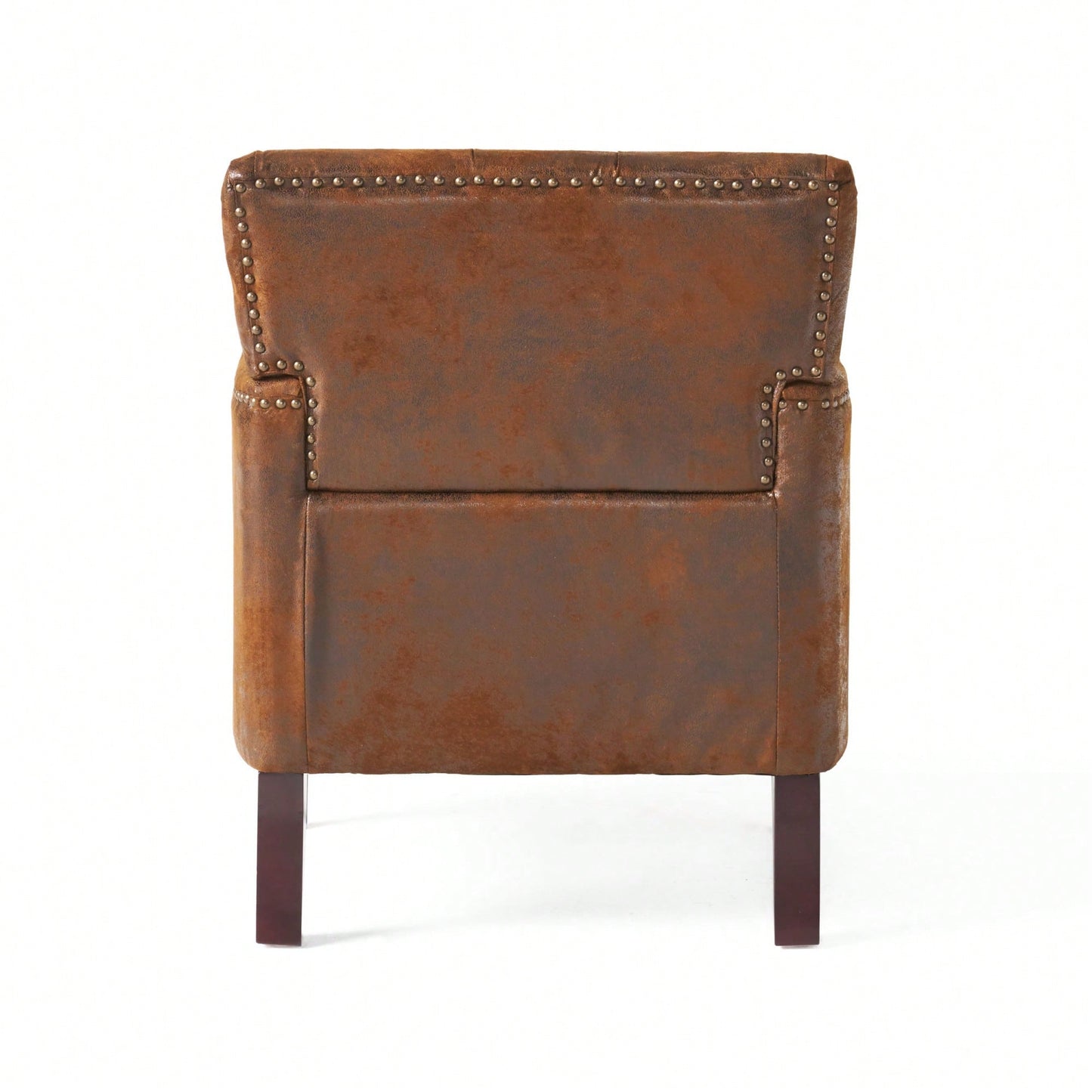 Elegant Tufted Club Chair For Living Room And Office Seating