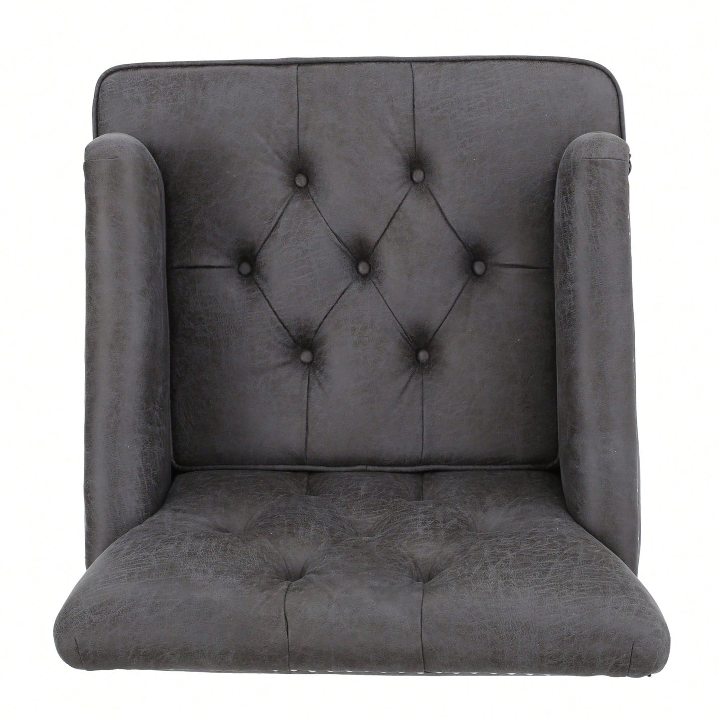 Elegant Tufted Club Chair For Living Room And Office Seating