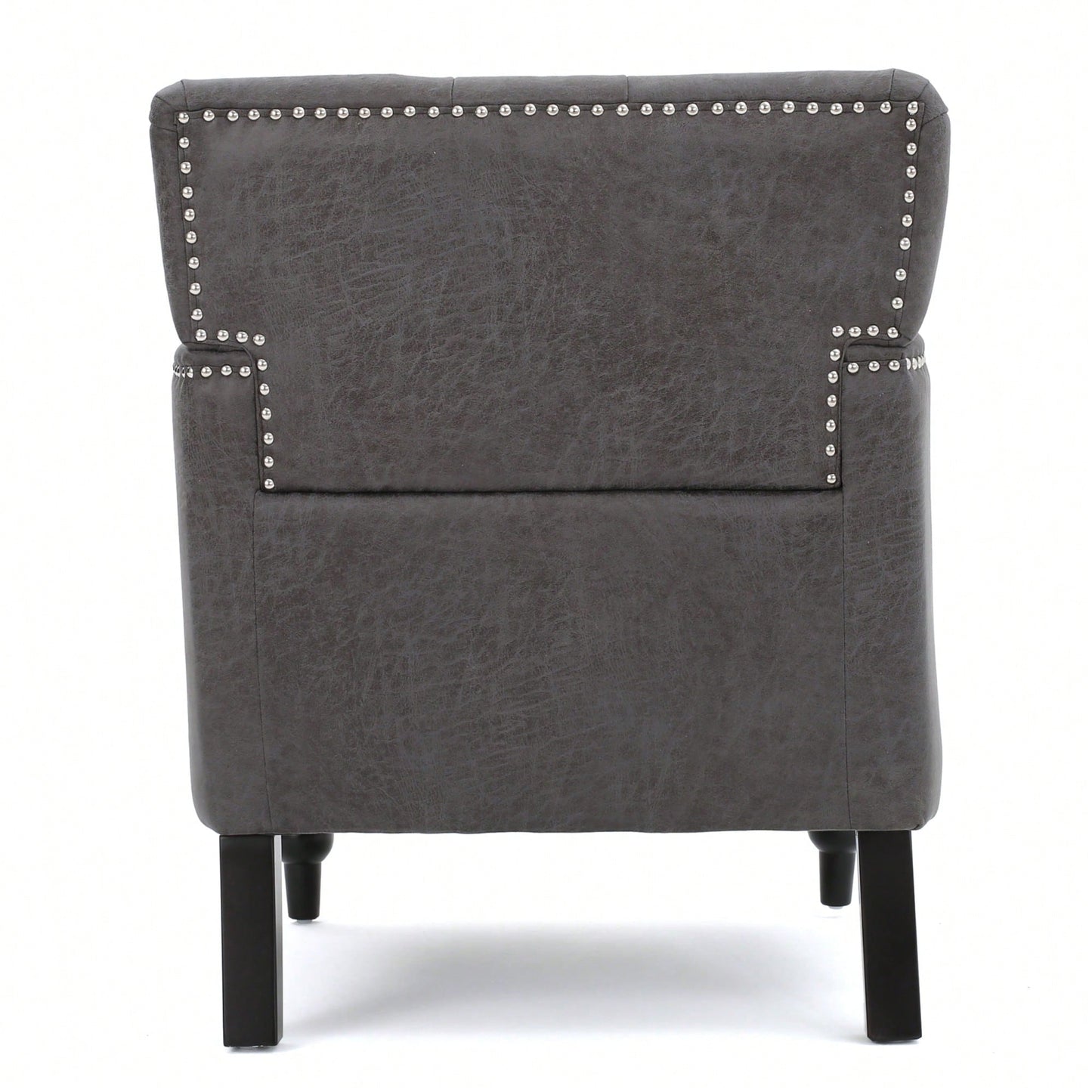 Elegant Tufted Club Chair For Living Room And Office Seating