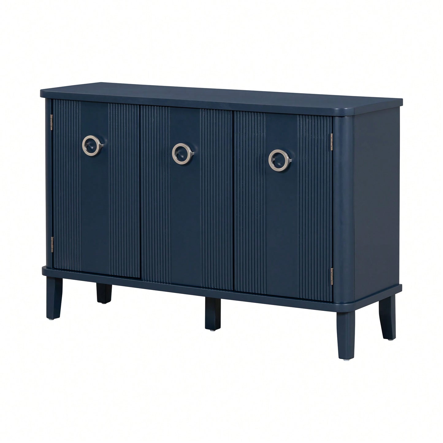 Atmospheric Solid Wood Veneer Cabinet With Three Acacia Doors Adjustable For Study Corridors And Entrances