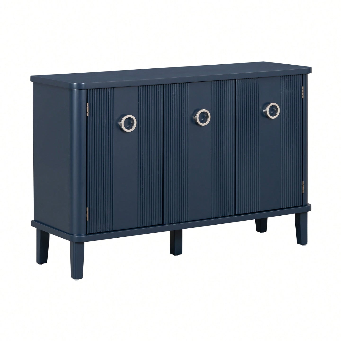 Atmospheric Solid Wood Veneer Cabinet With Three Acacia Doors Adjustable For Study Corridors And Entrances
