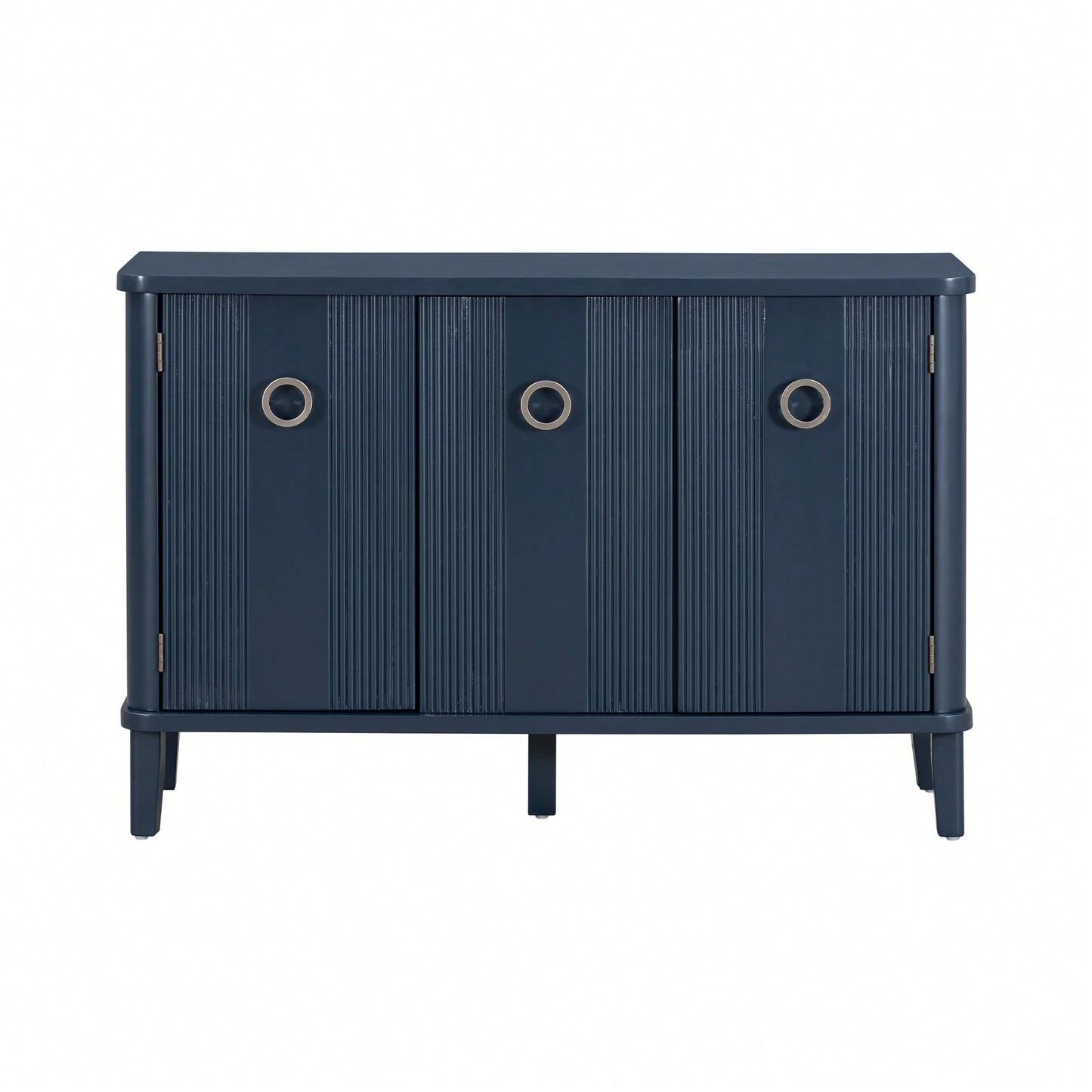 Atmospheric Solid Wood Veneer Cabinet With Three Acacia Doors Adjustable For Study Corridors And Entrances