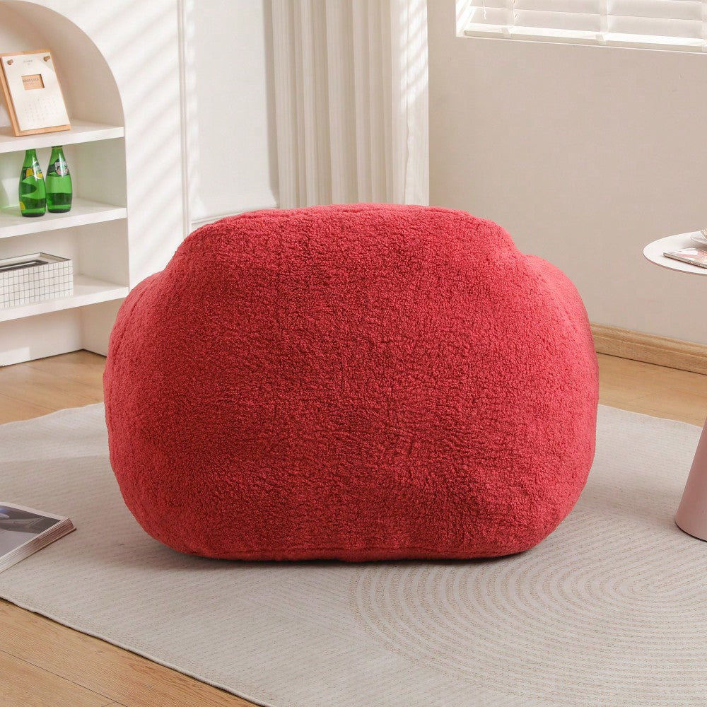 Giant Comfy Bean Bag Chair For Adults With Memory Foam Filler And Armrests - Spacious Design For Living Room And Bedroom