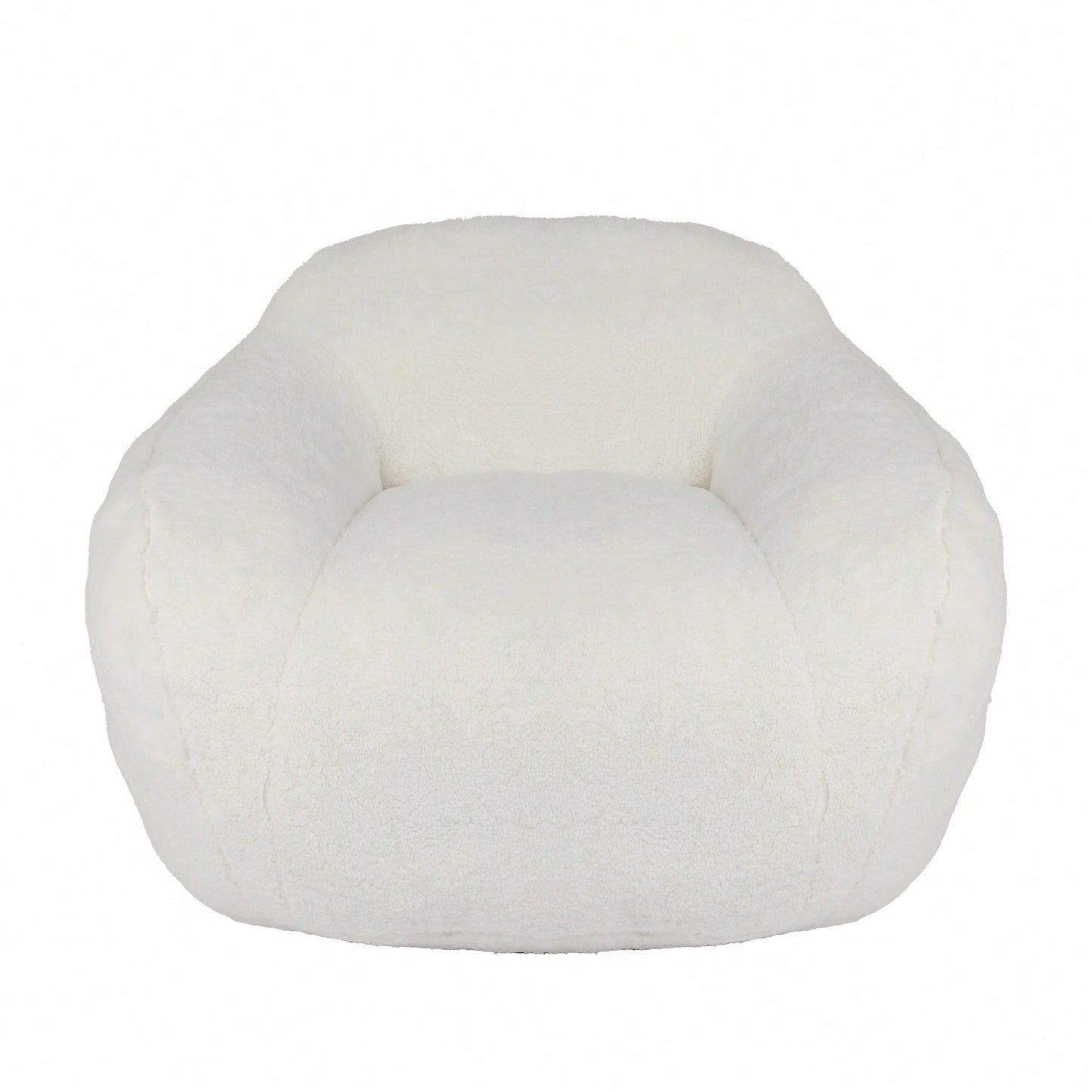 Giant Comfy Bean Bag Chair For Adults With Memory Foam Filler And Armrests - Spacious Design For Living Room And Bedroom