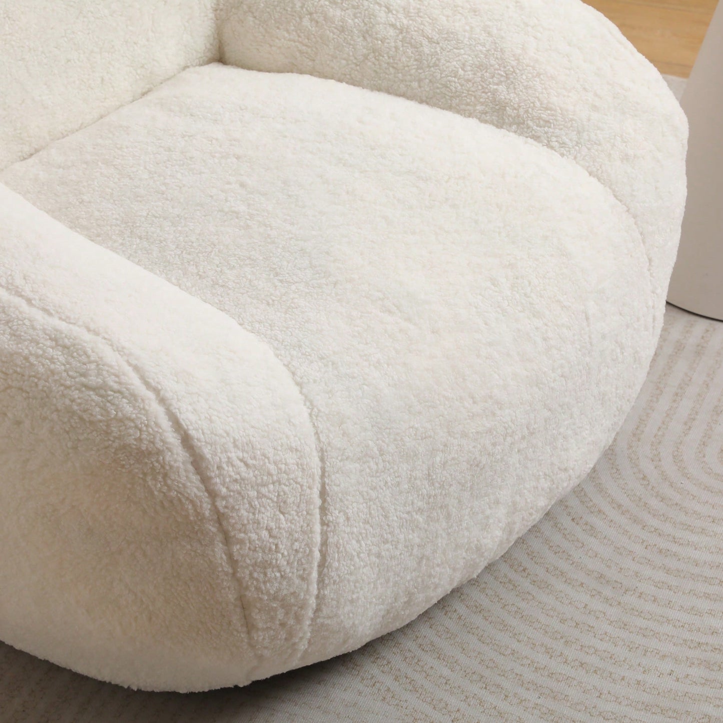 Giant Comfy Bean Bag Chair For Adults With Memory Foam Filler And Armrests - Spacious Design For Living Room And Bedroom