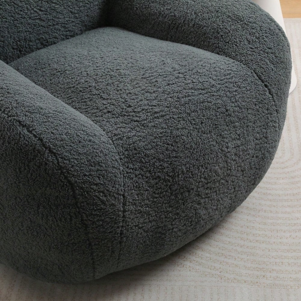 Giant Comfy Bean Bag Chair For Adults With Memory Foam Filler And Armrests - Spacious Design For Living Room And Bedroom