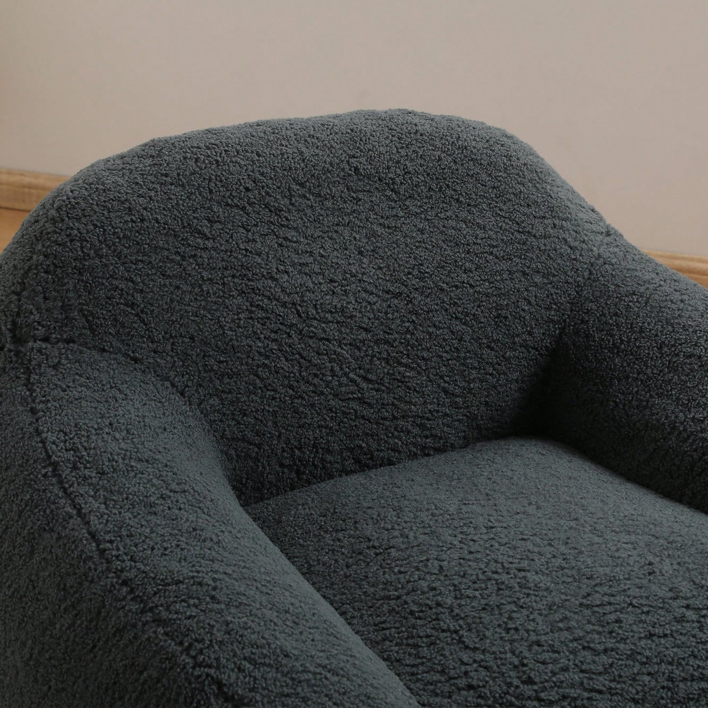 Giant Comfy Bean Bag Chair For Adults With Memory Foam Filler And Armrests - Spacious Design For Living Room And Bedroom