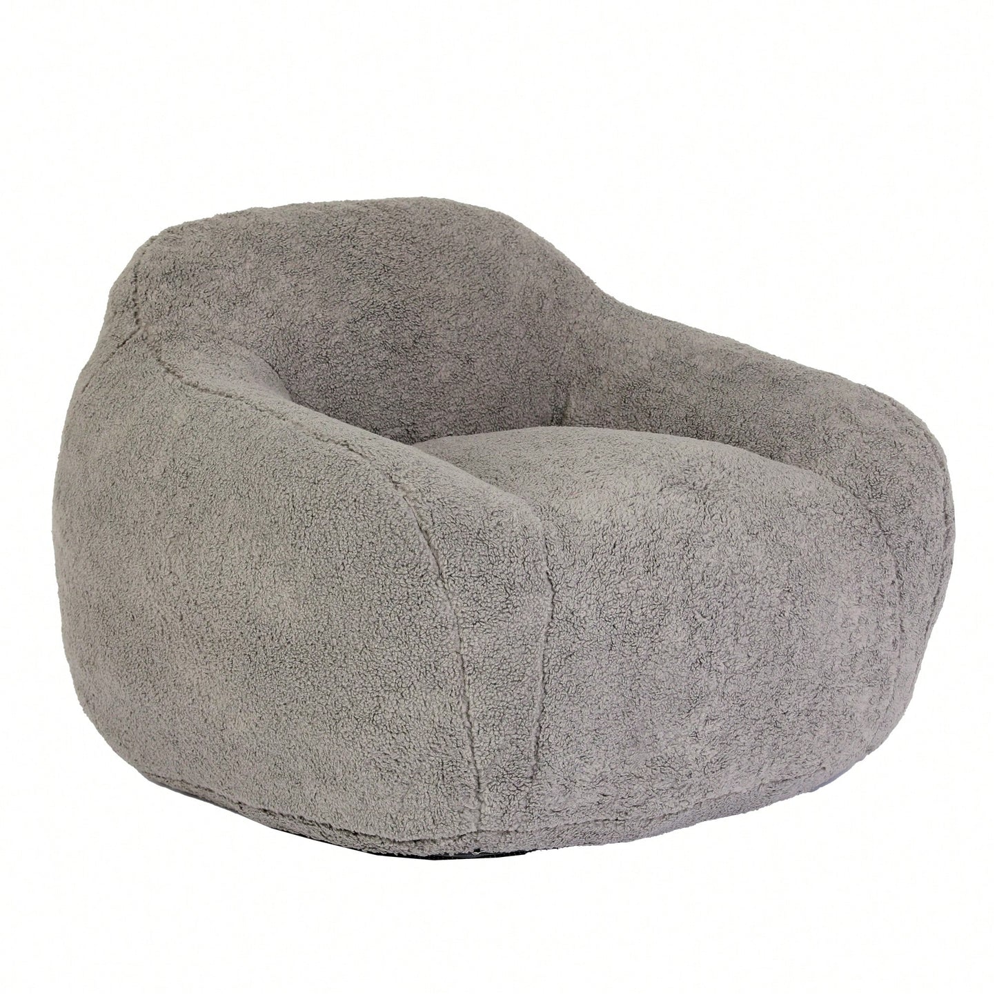 Giant Comfy Bean Bag Chair For Adults With Memory Foam Filler And Armrests - Spacious Design For Living Room And Bedroom