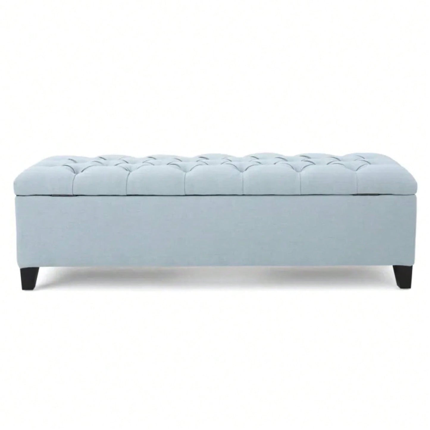Versatile Storage Ottoman With Soft Upholstery And Stylish Design For Home Décor