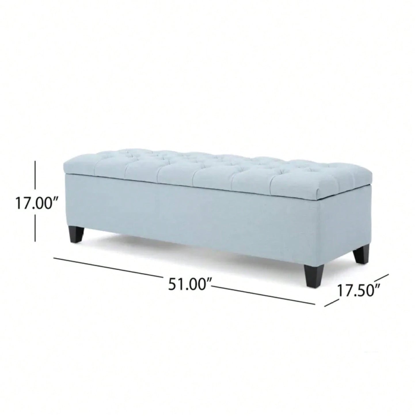 Versatile Storage Ottoman With Soft Upholstery And Stylish Design For Home Décor