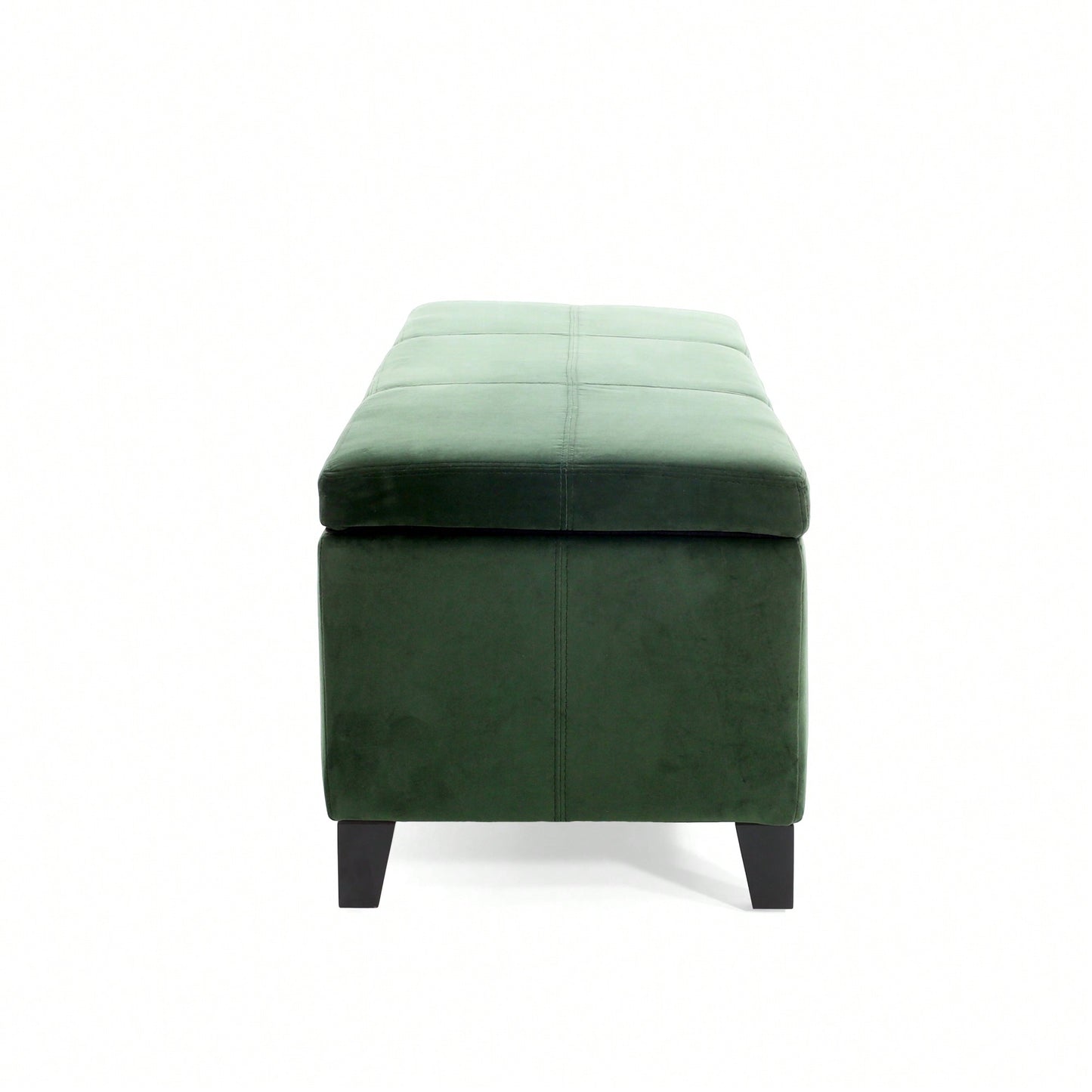 Versatile Storage Ottoman With Soft Upholstery And Stylish Design For Home Décor