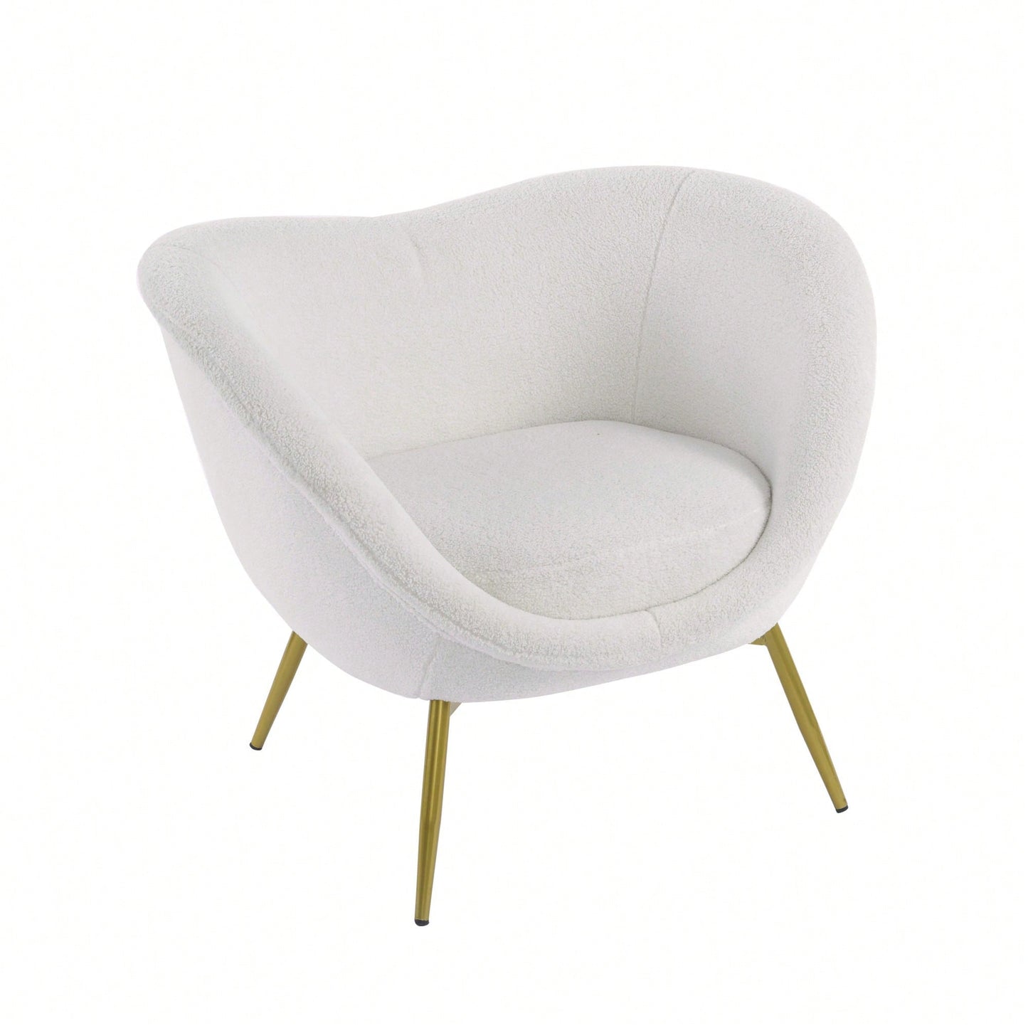 Velvet Accent Chair With Gold Metal Legs For Living Room Bedroom Or Makeup Room Teal
