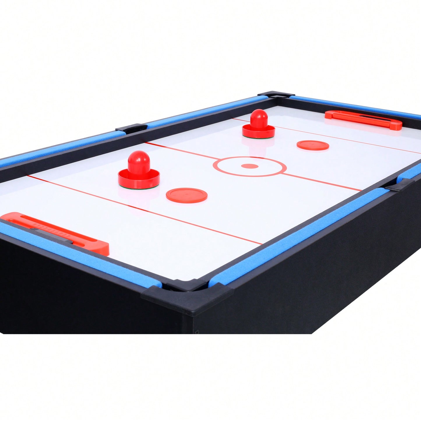 5-In-1 Multi-Game Table For Billiards, Air Hockey, Foosball, Ping Pong, And Basketball In Black And Blue