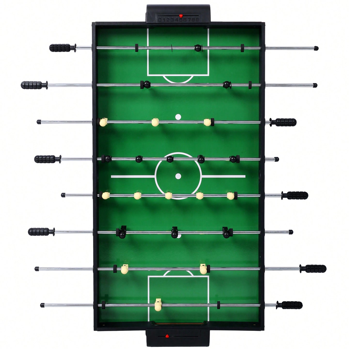 5-In-1 Multi-Game Table For Billiards, Air Hockey, Foosball, Ping Pong, And Basketball In Black And Blue