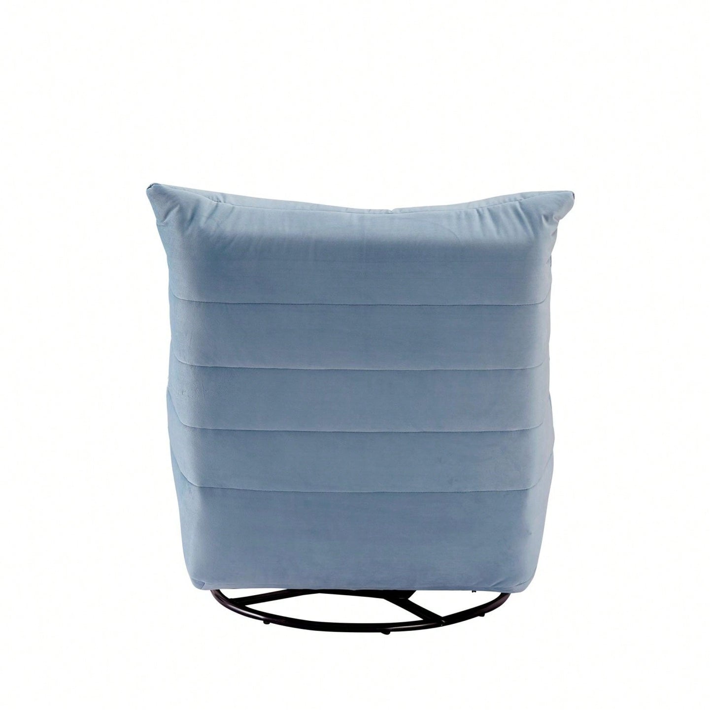 Modern Rotatable Lounge Chair With Side Pocket For Small Spaces - Upholstered Reading Chair For Leisure And Comfort