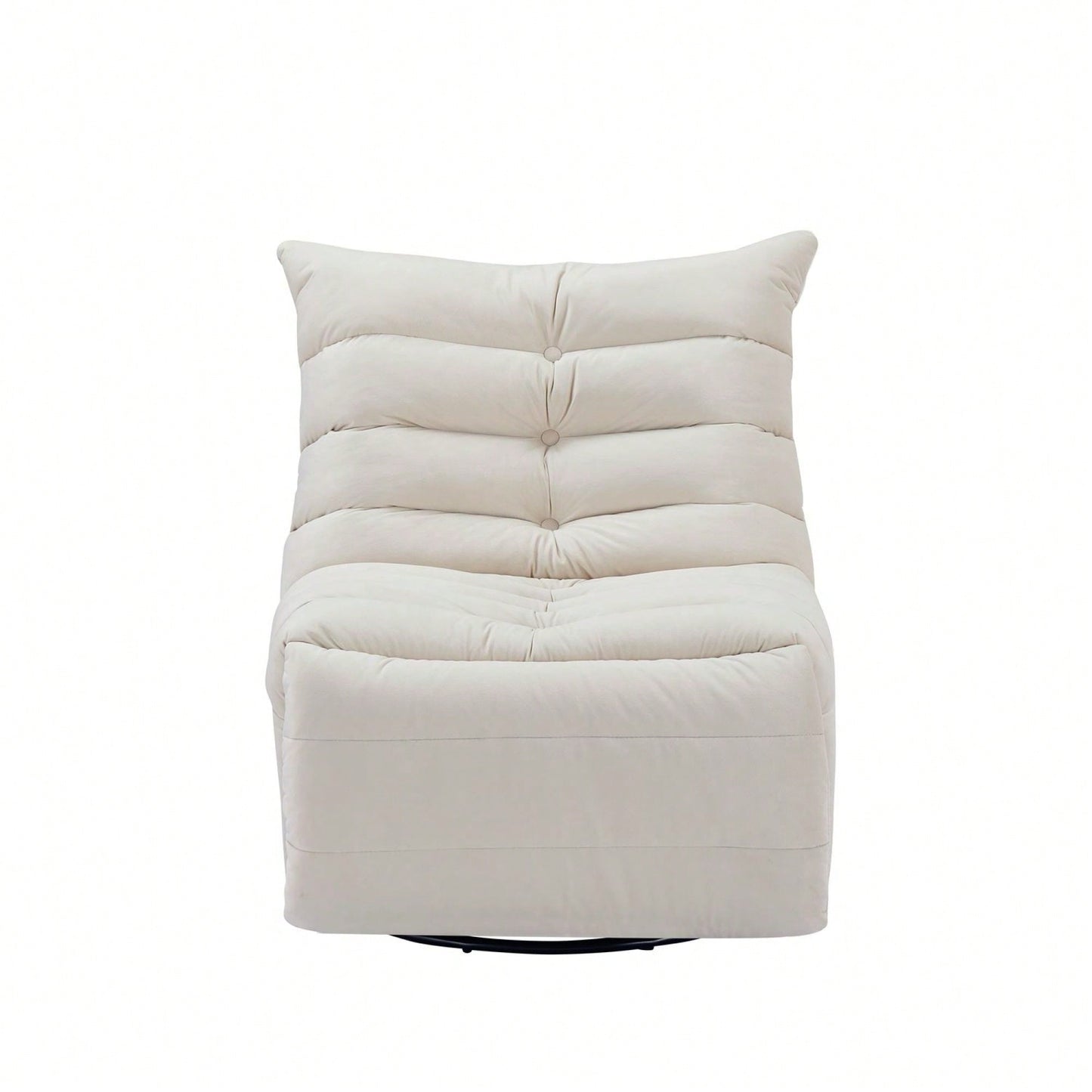 Modern Rotatable Lounge Chair With Side Pocket For Small Spaces - Upholstered Reading Chair For Leisure And Comfort