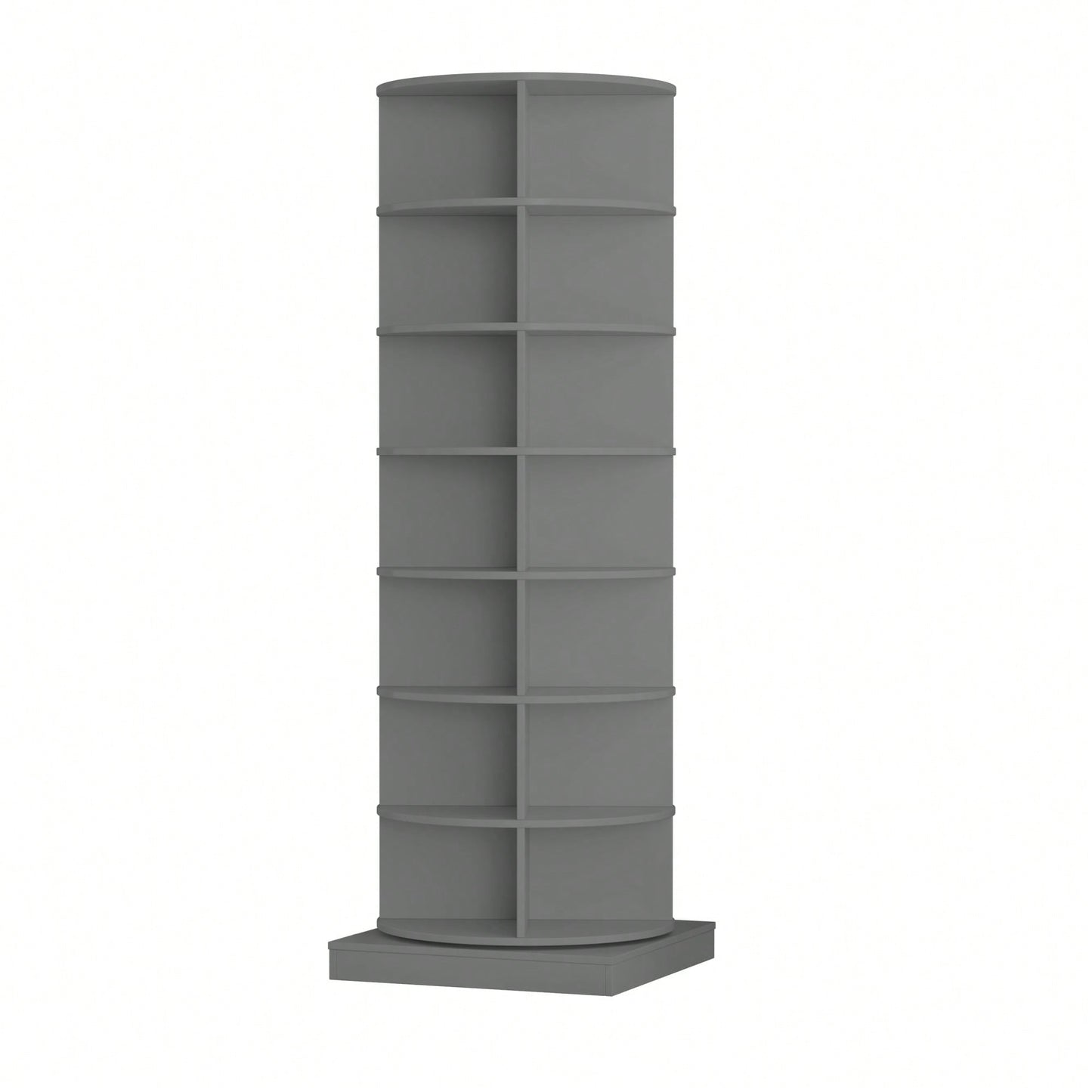 360 Degree Rotating Shoe Cabinet With 7 Layers Holds Up To 28 Pairs Of Shoes
