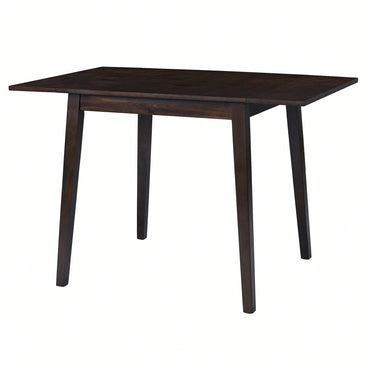 Extendable 29 To 45 Inch Dining Table For 4 With Rubberwood Legs Space-Saving Folding Kitchen Table For Small Spaces Living,Dining Room