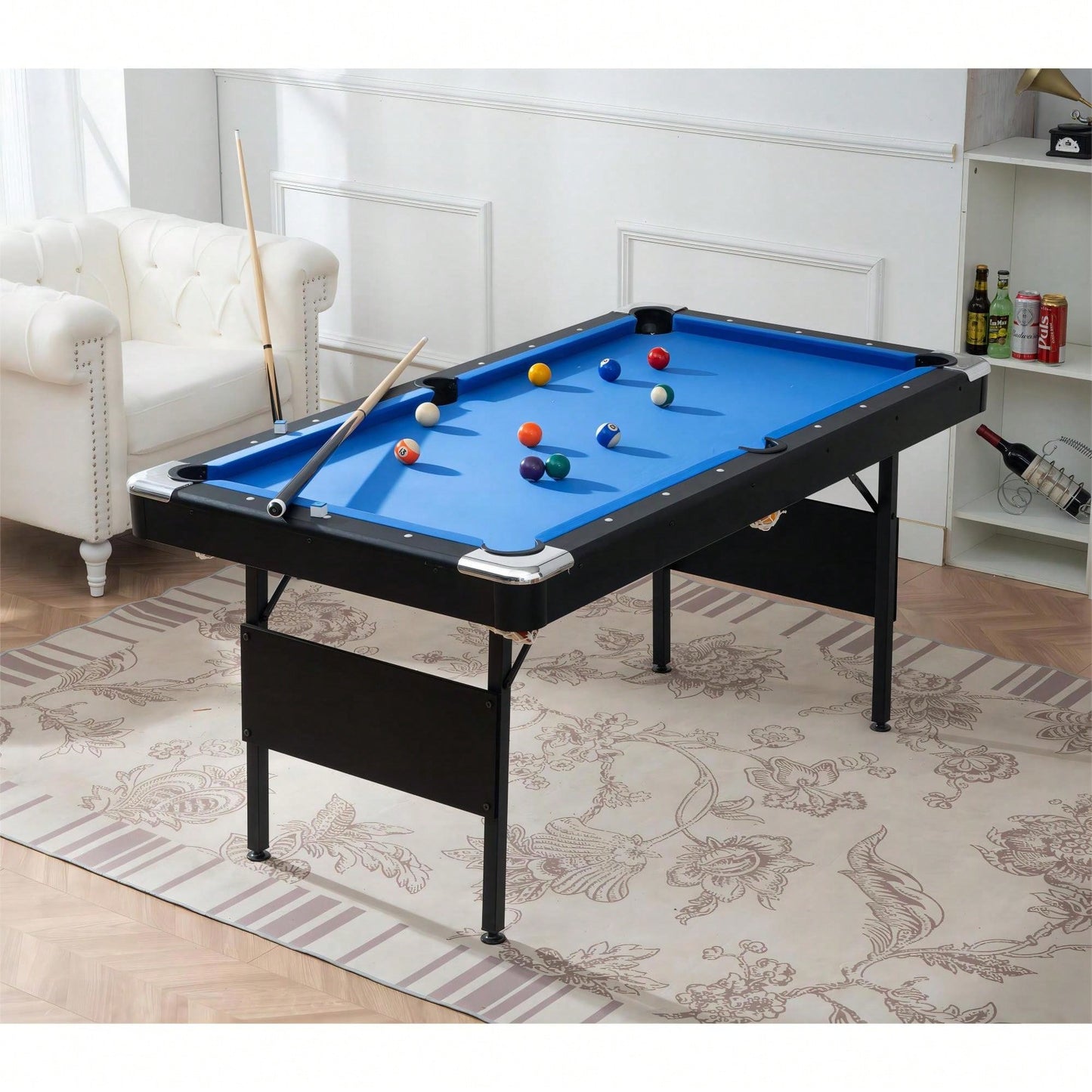 Versatile Pool And Billiard Game Table For Family Fun And Children's Activities