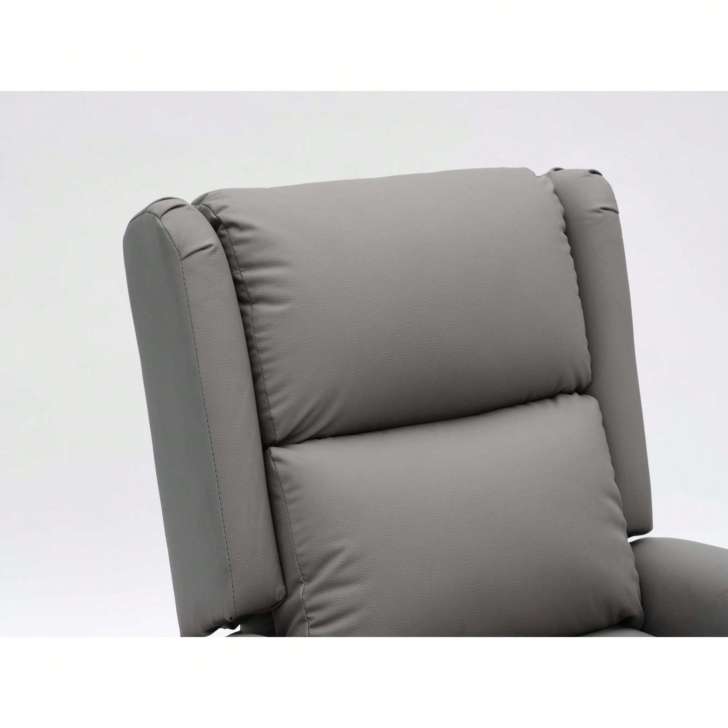 360 Degree Swivel Upholstered Manual Recliner For Living Room Comfort And Style Beige